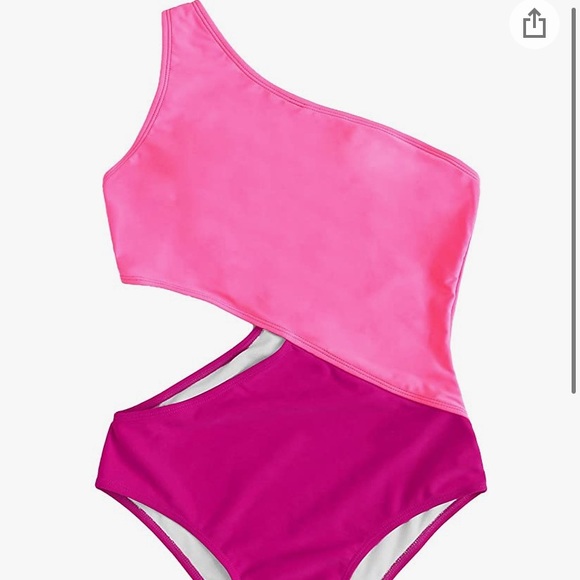 SweatyRocks Women’s one piece swimsuit monokini - Picture 2 of 7